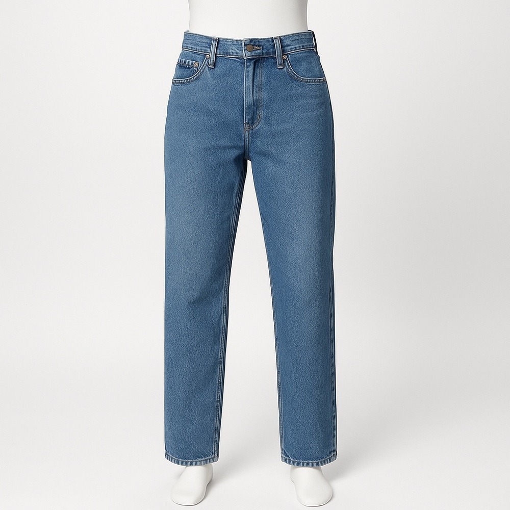 Wrangler Mens Blue Denim Jeans Straight Leg Classic‎ Fit Size 32x32